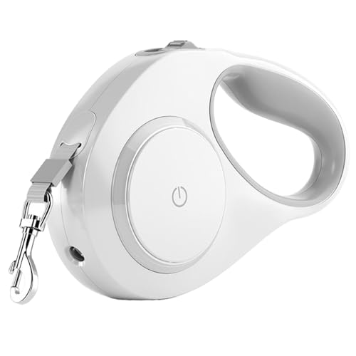 Fruusv Retractable Dog Lead with Light | Heavy Duty Retractable Walking Pet Leads, Non-Slip Handle Outdoor Training Tool for Camping, Sports, Hiking, and Walking Fruusv Retractable Dog Lead with Light | Heavy Duty Retractable Walking Pet Leads, Non-Slip Handle Outdoor Training Tool for Camping, Sports, Hiking, and Walking von Fruusv