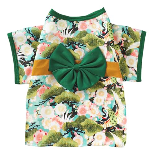 Haustier Katze Kimono, Japan Kimono Japanisches Haustier Kostüm, Hundekleidung Japanischer Kimono, Bowknot Katze Kleidung, Weihnachten Haustier Kleidung Kostüm - Stilvolles japanisches Kimono Haustier von Fruusv