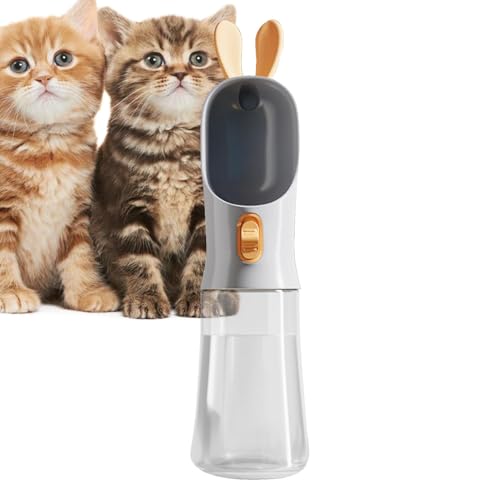 Haustier Reise Wasserspender Welpe Wasserspender mit Futterbehälter Auslaufsicher Reise Hund Wasserspender Tragbare Haustier Wasserflasche Spender Haustier Wasserspender Haustier Wasserspender Hund von Fruusv