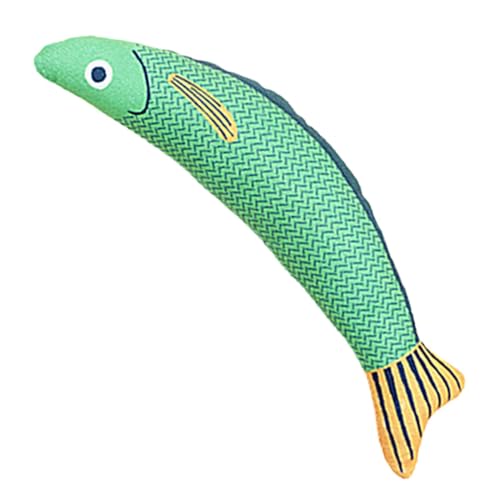 Katzenspielzeug zum Beißen, Katzenminze Saury Fish Toy, Plüsch Katze Kicking Toys, Katze Interaktives Knisterspielzeug, Katzenspielzeug für alle Rassen, Katzenminze Kauspielzeug für Katzen Katzenspielzeug zum Beißen, Katzenminze Saury Fish Toy, Plüsch Katze Kicking Toys, Katze Interaktives Knisterspielzeug, Katzenspielzeug für alle Rassen, Katzenminze Kauspielzeug für Katzen von Fruusv