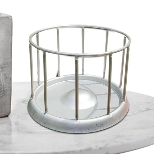 Stahl Reptilien Tablett Schildkröte Futterschale Edelstahl Terrarium Schüssel Rostfreies Design Material Bartagame Haustier Wasserspender für Lebensraum 1x von Fruusv