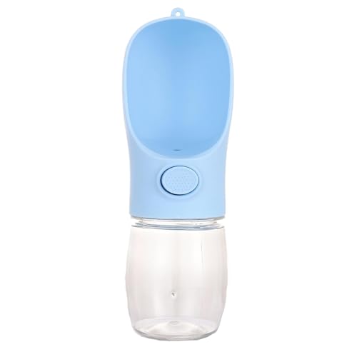 Tragbare Haustier-Reiseflasche, 350 ml Hunde-Wasserspender, Haustier-Outdoor-Trinkbecher, leichte Hunde-Wasserflasche, Hunde-Trinkspender mit Druckknopf-Funktion für Outdoor-Aktivitäten Tragbare Haustier-Reiseflasche, 350 ml Hunde-Wasserspender, Haustier-Outdoor-Trinkbecher, leichte Hunde-Wasserflasche, Hunde-Trinkspender mit Druckknopf-Funktion für Outdoor-Aktivitäten von Fruusv