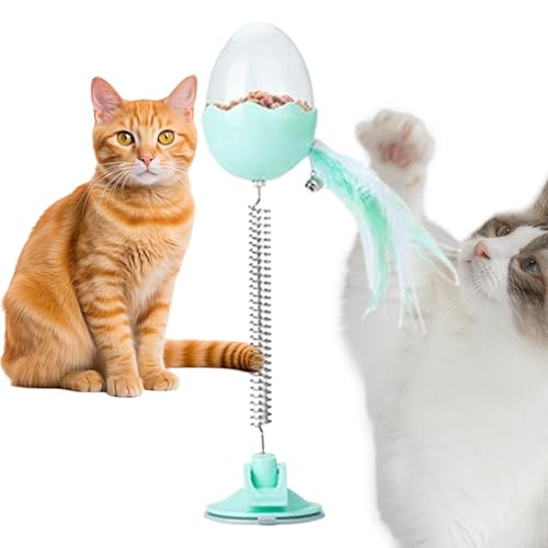 uction Cup Cat Teaser Zauberstab Feder Spielzeug, Engagierender Katzen-Futterball für Jagd und Spielen, Spaß Leckerli Spender für Katzen, Haustier Slow Feeder Spielzeug, Saugnapf Interaktives uction Cup Cat Teaser Zauberstab Feder Spielzeug, Engagierender Katzen-Futterball für Jagd und Spielen, Spaß Leckerli Spender für Katzen, Haustier Slow Feeder Spielzeug, Saugnapf Interaktives von Fruusv
