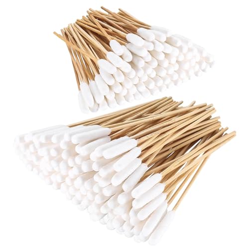 Frypay 300 Stück Hunde Wattestäbchen, 15cm 12cm Ohrreinigung für Hunde Ohrreiniger, Lang Ohrreinigungsstäbchen für Haustiere Hunde Katzen Ohrreiniger Wattestäbchen mit Großer Kopf Frypay 300 Stück Hunde Wattestäbchen, 15cm 12cm Ohrreinigung für Hunde Ohrreiniger, Lang Ohrreinigungsstäbchen für Haustiere Hunde Katzen Ohrreiniger Wattestäbchen mit Großer Kopf von Frypay
