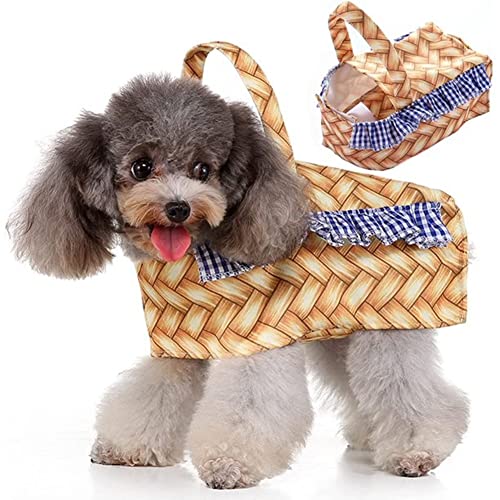 Ftchoice Haustier Hund Korb Kostüme Lustige Dress Up Kleidung Pet Supplies Für Halloween Weihnachten Geburtstag Party S von Ftchoice