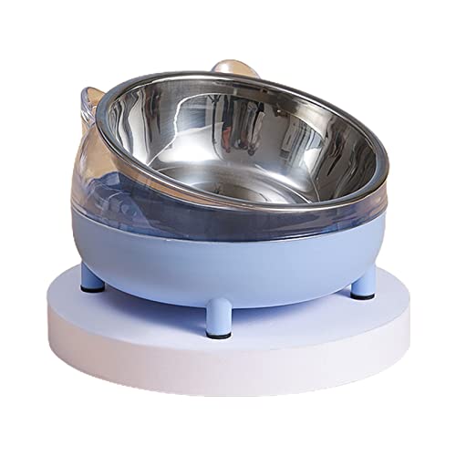 Erhöhter Katzenfutternapf, FuBESk Anti-Erbrechen gekippte Edelstahl-Schalen mit Ständer, niedlicher abnehmbarer Futter-Wassernapf für Katzen und kleine Hunde. Erhöhter Katzenfutternapf, FuBESk Anti-Erbrechen gekippte Edelstahl-Schalen mit Ständer, niedlicher abnehmbarer Futter-Wassernapf für Katzen und kleine Hunde. von FuBESk