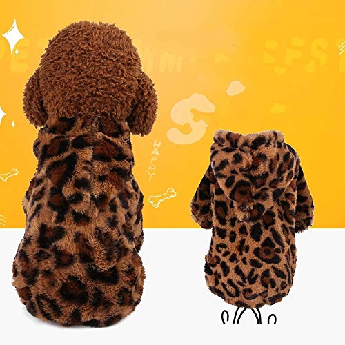 Haustier Haustier Katze Weihnachtsklage Kleidung Haustier Hund Kleidung Mantel Welpen Winter warm Leopardenmantel, Größe: L Haustier Haustier Katze Weihnachtsklage Kleidung Haustier Hund Kleidung Mantel Welpen Winter warm Leopardenmantel, Größe: L von FuQingShiLongShanYuHuaShiPinDian
