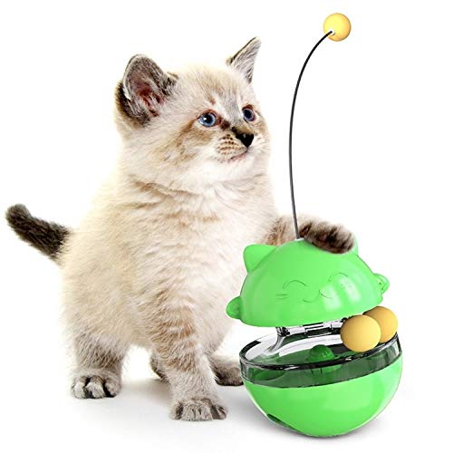 Haustier Pet Tumbler Interactive Toy Cat Nahrung rüttelt Leak-Kugel mit verstellbarem Leak Holes, lustige Puzzle-Ball Katze Selbst Füttern Spielzeug Welpen spielen Bowl Feeder Erhöht IQ und mentale St Haustier Pet Tumbler Interactive Toy Cat Nahrung rüttelt Leak-Kugel mit verstellbarem Leak Holes, lustige Puzzle-Ball Katze Selbst Füttern Spielzeug Welpen spielen Bowl Feeder Erhöht IQ und mentale St von FuQingShiLongShanYuHuaShiPinDian