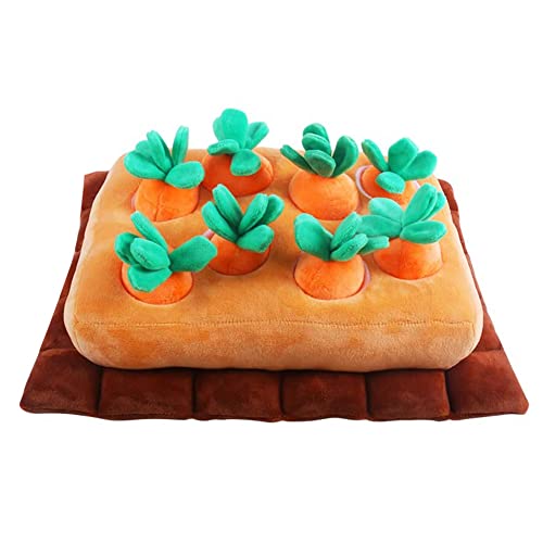 Fubdnefvo 1 Stück Pet Snuffle Mat for Stuffed Carrot Plush Feeding Snuffle Mat Enrichment Pet Foraging Mat for Smell Training Fubdnefvo 1 Stück Pet Snuffle Mat for Stuffed Carrot Plush Feeding Snuffle Mat Enrichment Pet Foraging Mat for Smell Training von Fubdnefvo