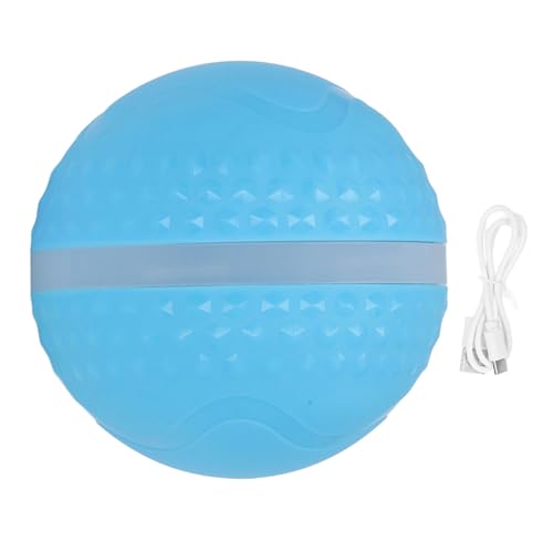 Fuchooky Aktive Rolling Ball Langeweile Relief undurchlässige automatische interaktive Hundeballspielzeug für mittlere große Hunde (Blue) von Fuchooky