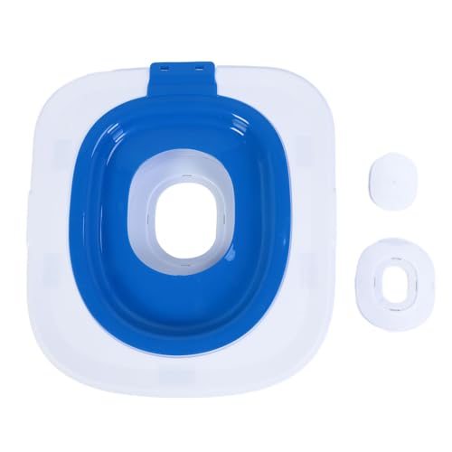 Fuchooky Cat Toilet Training Kit wiederverwendbares Katzen -Toilettentrainer Urinal Abnehmbares Haustier -Toilettenausbildungssystem für Haustierladen (Blau) von Fuchooky
