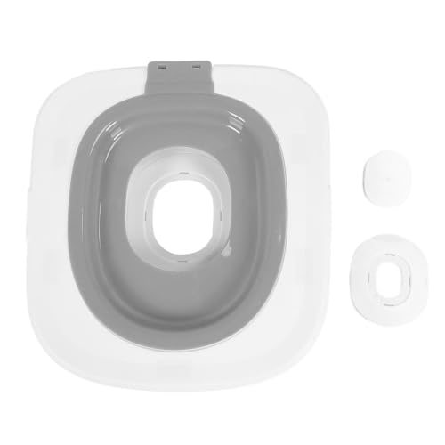 Fuchooky Cat Toilet Training Kit wiederverwendbares Katzen -Toilettentrainer Urinal Abnehmbares Haustier -Toilettenausbildungssystem für Haustierladen (Grau) von Fuchooky