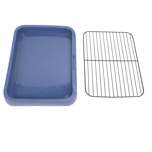 Fuchooky Hundeköpfchenschale abnehmbare Innenhunde -Training Toilettenlosenloser tragbarer Welpentöpfchen -Pad -Halter mit Kühlergrill für kleine und mittlere Hunde von Fuchooky
