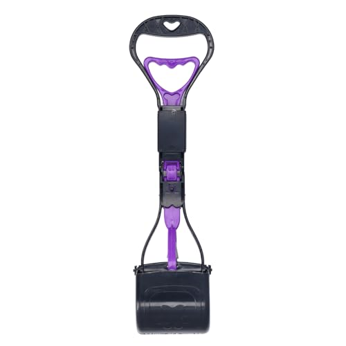 Fuchooky Langgriff Hundekot Scooper Multifunktional tragbare Hundekot -Pick -up -Werkzeug Ergonomische Pooper -Scooper für Haustierversorgung von Fuchooky