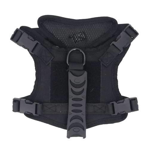Katzenweste Kabelbaum Polyester Einstellbarer Fluchtproof Kleine Hunde Weste Kabelbaum zum Gehen von Fuchooky