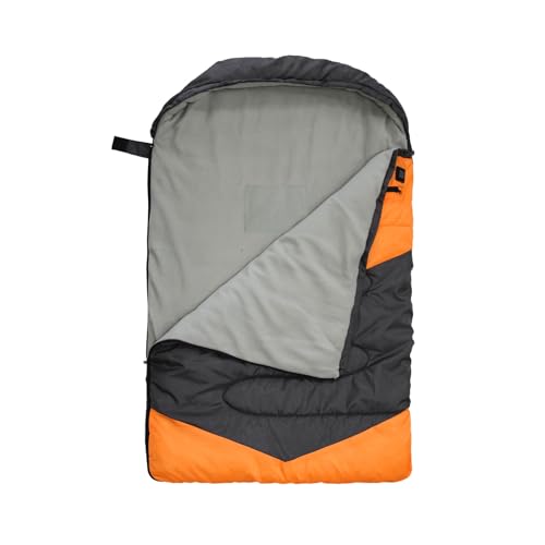 Outdoor Pet Dog Sleeping Bag Adjustable Temperature Heating Dog Bed Camping Pet Warm Sleeping Bag (Orange) von Fuchooky