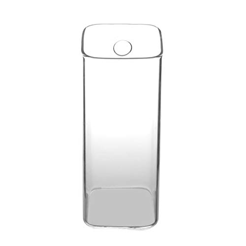 Wandmontierter Glas-Terrarium-Pflanzgefäß, abgeflachte Vase für Hydrokulturpflanzen, geeignet für Badezimmer, Heimbüro und Wohnzimmerdekoration. (Lange Röhrenform) von Fuchooky
