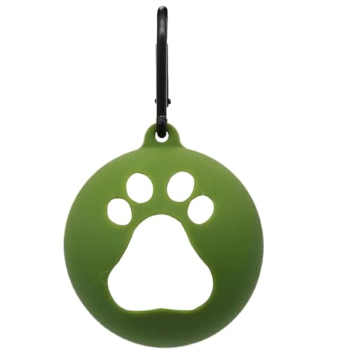 Fukamou Hundeballhalter, Silikon-Tennisballhalter, Handfreie Hundeleinenbefestigung, Tragbares Haustierspielzeug Für Hunde, Welpen, Outdoor von Fukamou