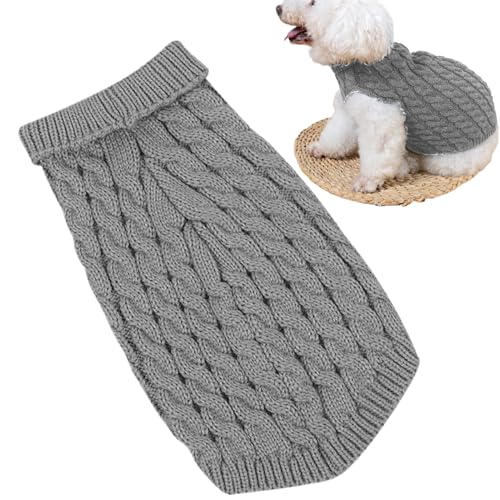 Fukamou Hundepullover | Kleidung Für Kleine Hunde | Leicht Warmes Sweatshirt Für Haustiere Im Freien -Winter & Kälte von Fukamou