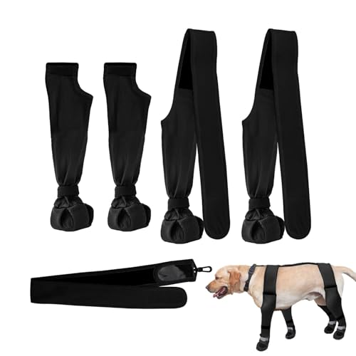Fukamou Hundestiefel-Leggings,Hunde-Leggings Mit Stiefeln - wasserdichte Weiche- Hundestiefel | Hunde-Outdoor-Schuhe, Haustierkleidung, rutschfeste, Verstellbare Stiefeletten Für Hundepfoten, Schützt Fukamou Hundestiefel-Leggings,Hunde-Leggings Mit Stiefeln - wasserdichte Weiche- Hundestiefel | Hunde-Outdoor-Schuhe, Haustierkleidung, rutschfeste, Verstellbare Stiefeletten Für Hundepfoten, Schützt von Fukamou