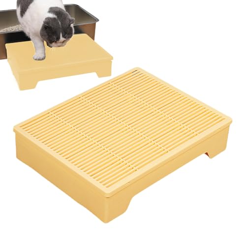 Fukamou Katzenstreu Schritt, Katzenstreu Ramp | Pedaltreppe Stuhl Für Müllfall - Höhenverstellbare Rampe Mit Filtergitter, Nicht Rutschfeste- Trapper-Treppen Für Kurzbeinige Und Ältere Katzen, Weniger Fukamou Katzenstreu Schritt, Katzenstreu Ramp | Pedaltreppe Stuhl Für Müllfall - Höhenverstellbare Rampe Mit Filtergitter, Nicht Rutschfeste- Trapper-Treppen Für Kurzbeinige Und Ältere Katzen, Weniger von Fukamou