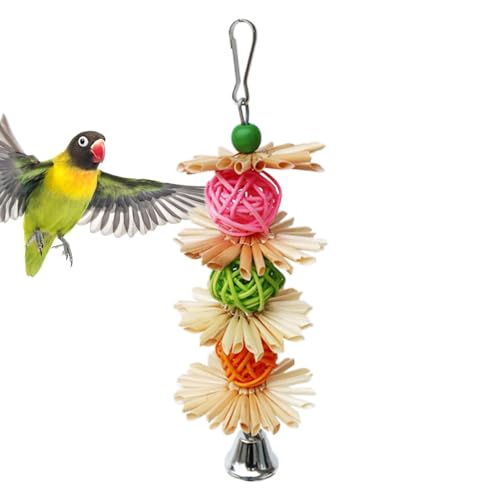 Fukamou Papageien-Futtersuchspielzeug | Wellensittich-Spielzeug, Kauspielzeug Für Vögel - Buntes Futtersuchspielzeug Für Sittiche, Kleines -Papageienspielzeug, Sittich-Zerkleinerungsspielzeug Mit Fukamou Papageien-Futtersuchspielzeug | Wellensittich-Spielzeug, Kauspielzeug Für Vögel - Buntes Futtersuchspielzeug Für Sittiche, Kleines -Papageienspielzeug, Sittich-Zerkleinerungsspielzeug Mit von Fukamou