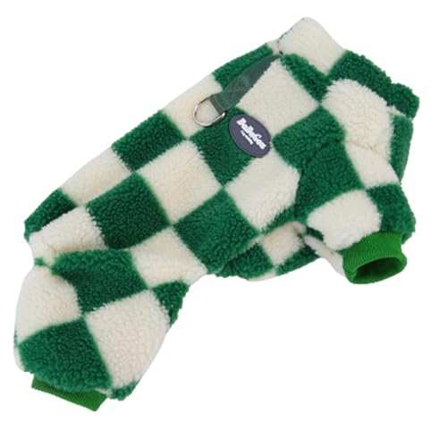 Fukamou Plüsch-Hundepullover - Kaltwettermantel, Pullover, Plüschjacke Mit Zuglasche | Winddichter- Hunde-Wintermantel, Hundekleidung, Gemütliche Hunde-Schneejacke, Weste Für Kleine, Mittelgroße Und Fukamou Plüsch-Hundepullover - Kaltwettermantel, Pullover, Plüschjacke Mit Zuglasche | Winddichter- Hunde-Wintermantel, Hundekleidung, Gemütliche Hunde-Schneejacke, Weste Für Kleine, Mittelgroße Und von Fukamou