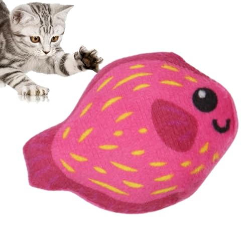 Fukamou Plüsch-Katzenspielzeug, Katzenspielzeug Mit Katzenminze,Interaktives Spielzeug Für Tropische -Fischkätzchen - Schönes, Bissfestes, Weiches, Reißfestes Plüsch-Katzenminze-Spielzeug Für Fukamou Plüsch-Katzenspielzeug, Katzenspielzeug Mit Katzenminze,Interaktives Spielzeug Für Tropische -Fischkätzchen - Schönes, Bissfestes, Weiches, Reißfestes Plüsch-Katzenminze-Spielzeug Für von Fukamou