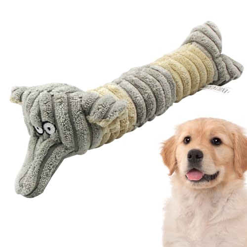 Fukamou Plüsch Quietschendes Hundespielzeug, Kauspielzeug Hund, Interaktives Hunde Spielzeug, Plüschspielzeug Für Hundegeschenke. von Fukamou