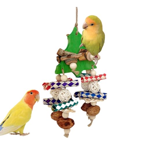Fukamou Vogelspielzeug,Vogelspielzeug für Papageien - Vogelkauendes Zerkleinerungsspielzeug | Papageien-Kauspielzeug, Sittichspielzeug, Vogelpapageien-Zerreißspielzeug, Vogelspielzeug, von Fukamou