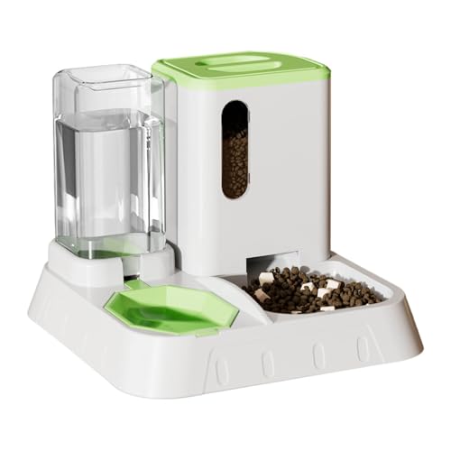 2-in-1-Wasserspender für Haustiere und automatischer Futterspender für kleine und mittelgroße Hunde und Katzen 2-in-1-Wasserspender für Haustiere und automatischer Futterspender für kleine und mittelgroße Hunde und Katzen von Fulenyi