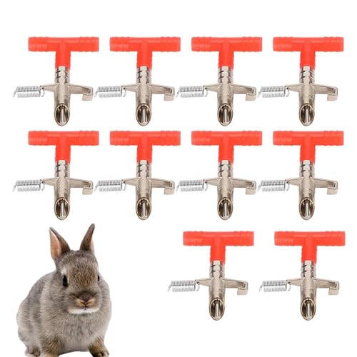 Automatischer Futterautomat für Kaninchen, automatische Tränke für Kaninchensauger, Metalleimer, Futterspender für Kaninchen, Zubehör für Automatischer Futterautomat für Kaninchen, automatische Tränke für Kaninchensauger, Metalleimer, Futterspender für Kaninchen, Zubehör für von Fulenyi