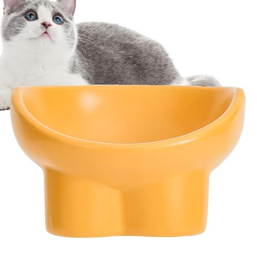 Breit erhöhte Katzennäpfe, stressfreie, breite Futternäpfe für Katzen – Porzellan, erhöhter stressfreier Futternapf, Haustier-Futterspender schützt die Halswirbelsäule Breit erhöhte Katzennäpfe, stressfreie, breite Futternäpfe für Katzen – Porzellan, erhöhter stressfreier Futternapf, Haustier-Futterspender schützt die Halswirbelsäule von Fulenyi