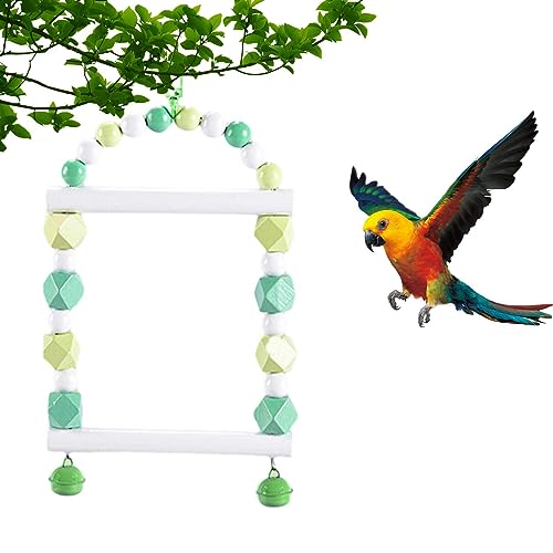 Buntes Papageienspielzeug, Sittichschaukel und Kaubogen für Vögel, Vogelkäfig-Zubehör, Mundpflege-Spielzeug für Nymphensittiche, Sittiche, Papageien, Hühner, Hamster, Rennmäuse Buntes Papageienspielzeug, Sittichschaukel und Kaubogen für Vögel, Vogelkäfig-Zubehör, Mundpflege-Spielzeug für Nymphensittiche, Sittiche, Papageien, Hühner, Hamster, Rennmäuse von Fulenyi