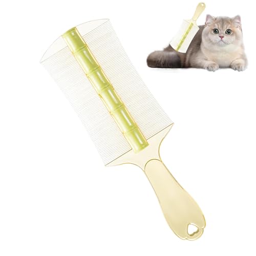 Flohkamm für Kätzchen, Haustierkamm für Katzen | Doppelseitiger Hundepflegekamm, Kätzchen-Flohkamm - Haustierpflegekamm, Katzenpflegekamm mit bequemem Griff für Haustiere Flohkamm für Kätzchen, Haustierkamm für Katzen | Doppelseitiger Hundepflegekamm, Kätzchen-Flohkamm - Haustierpflegekamm, Katzenpflegekamm mit bequemem Griff für Haustiere von Fulenyi