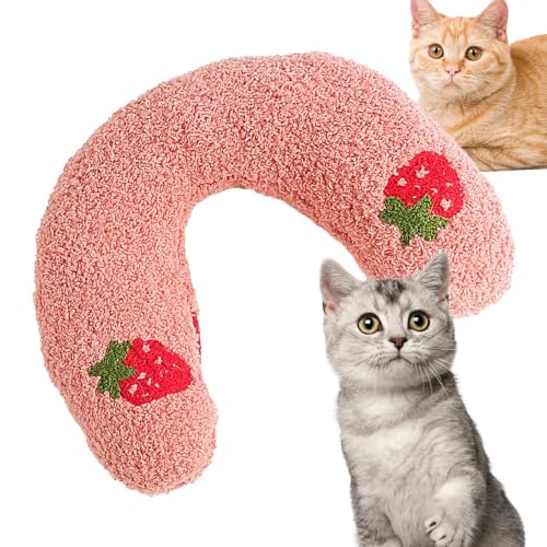 Fulenyi Beruhigungskissen für Hunde, U-Form, ultraweiches Haustier-beruhigendes Spielzeug, halber Donut-Kuschelkissen, Komfort-Kuschelkissen, Haustierzubehör für Katze und Hund zur Gelenkentlastung Fulenyi Beruhigungskissen für Hunde, U-Form, ultraweiches Haustier-beruhigendes Spielzeug, halber Donut-Kuschelkissen, Komfort-Kuschelkissen, Haustierzubehör für Katze und Hund zur Gelenkentlastung von Fulenyi