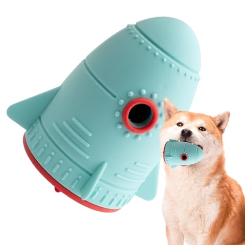 Fulenyi Hundespielzeug Leckerli-Spender – Hunde Puzzles Feeder Langsames Füttern | Unzerstörbares Spielzeug für Welpen, Pet Feeder Ball, Raketenförmige Füllung für kleine bis große Hunde Fulenyi Hundespielzeug Leckerli-Spender – Hunde Puzzles Feeder Langsames Füttern | Unzerstörbares Spielzeug für Welpen, Pet Feeder Ball, Raketenförmige Füllung für kleine bis große Hunde von Fulenyi