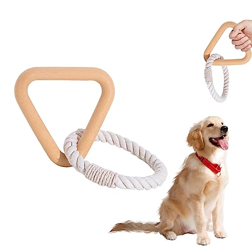 Fulenyi Hundespielzeug aus Seil | Ziehspielzeug für Welpen | Spielzeug aus Seil für Welpen zu Kauen und Trainieren, interaktives Spielzeug für kleine Haustiere von Fulenyi