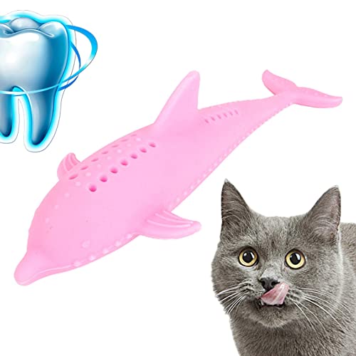 Fulenyi Katzenkauspielzeug für Hauskatzen - Kätzchen-Spielzeug in Fischfor | Kitten Supplies Langeweile Relief Zahnreinigung Kauspielzeug Katzenliebhaber Geschenk von Fulenyi