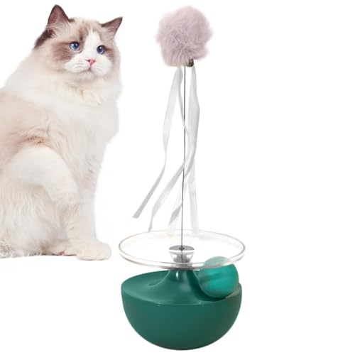 Katzenspielzeug mit, Katzenstab, Federspielzeug für Katzen, Spielzeug für Katzen, Federspielzeug, Teaser für Katzen mit Ball und Band, interaktiver Empfänger und Bewegung Katzenspielzeug mit, Katzenstab, Federspielzeug für Katzen, Spielzeug für Katzen, Federspielzeug, Teaser für Katzen mit Ball und Band, interaktiver Empfänger und Bewegung von Fulenyi