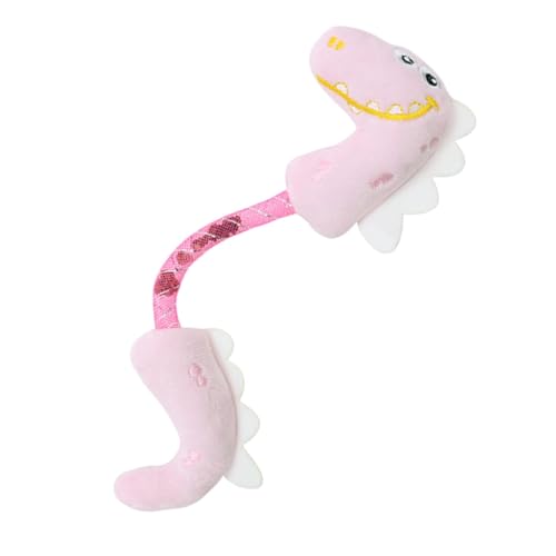 Fulenyi Kauspielzeug zum Zahnen von Kätzchen, Kauspielzeug für Kätzchen, Kauspielzeug für Katzen, mit Frühlings-Dinosaurier-Design, Plüschpuppe Fulenyi Kauspielzeug zum Zahnen von Kätzchen, Kauspielzeug für Kätzchen, Kauspielzeug für Katzen, mit Frühlings-Dinosaurier-Design, Plüschpuppe von Fulenyi