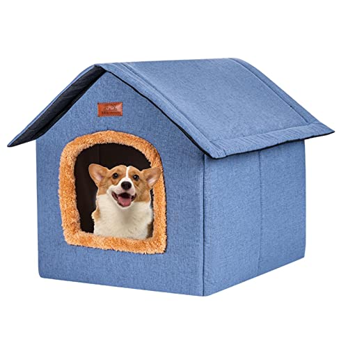 Fulenyi Outdoor Haus für Haustiere, tragbare Betten für Haustiere, mit abnehmbarem Design – Innenbetten für Hunde, Kätzchen und kleine Haustiere, Unterschlupf von Fulenyi