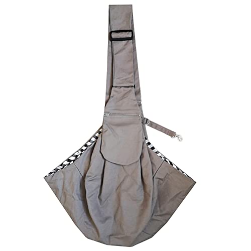 Fulenyi Papoose-Tasche für Haustiere, Leinen-Truhe für Haustiere, Hundewickel, Brusttasche für Haustiere mit Aufbewahrungstasche, Haustierzubehör für Hunde von Fulenyi