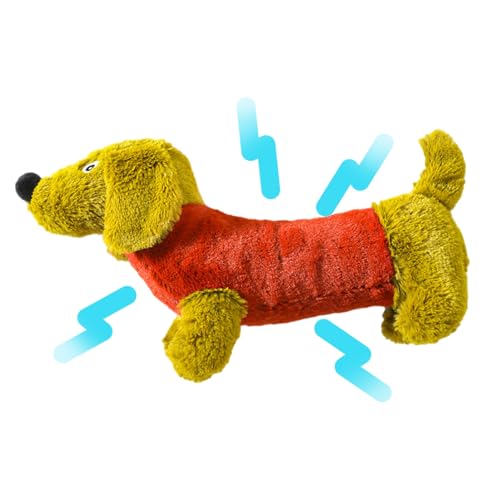 Fulenyi Quietschspielzeug für Hunde | Welpenspielzeug,Bissfestes Tier-Motiv, Robustes, hübsches Plüschhunde-Quietschspielzeug für kleine, mittelgroße Hundewelpen von Fulenyi