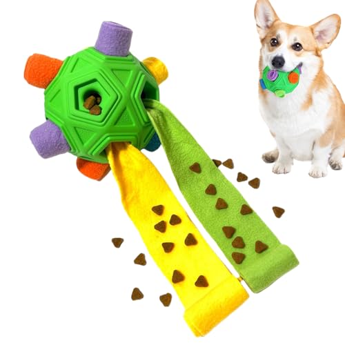 Fulenyi Schnüffelspielzeug für Hunde - Leckerli-Spiel Futtersuche Spielzeug Interaktiver Schnüffelball | Hunde-Kau- und Puzzle-Spielzeug Bequem und Exquisit Grabspiel Für Training Fulenyi Schnüffelspielzeug für Hunde - Leckerli-Spiel Futtersuche Spielzeug Interaktiver Schnüffelball | Hunde-Kau- und Puzzle-Spielzeug Bequem und Exquisit Grabspiel Für Training von Fulenyi
