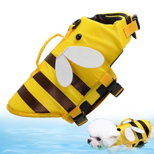 Fulenyi Schwimmweste für Hunde, Rettungsweste für Hunde für Bootfahren, Sicherheitsweste zum Schwimmen für Haustiere, atmungsaktiv, wasserdichte Rettungsweste für Hunde Fulenyi Schwimmweste für Hunde, Rettungsweste für Hunde für Bootfahren, Sicherheitsweste zum Schwimmen für Haustiere, atmungsaktiv, wasserdichte Rettungsweste für Hunde von Fulenyi