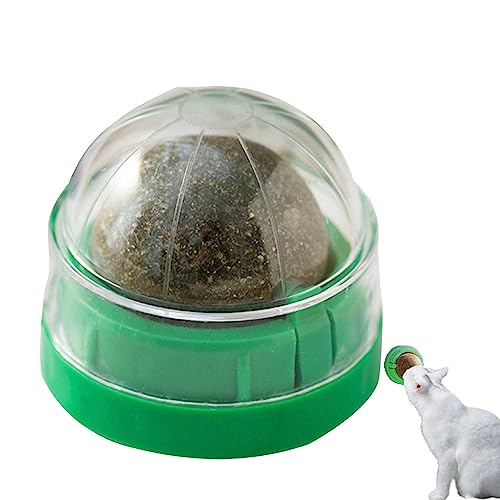 Silvervine Katzenbälle – Wandspielzeug, drehbar, rollende Katzenminze, zum Lecken von Katzen, Wand-Kratzrolle, Kauspielzeug zur Reinigung gesunder Zähne Silvervine Katzenbälle – Wandspielzeug, drehbar, rollende Katzenminze, zum Lecken von Katzen, Wand-Kratzrolle, Kauspielzeug zur Reinigung gesunder Zähne von Fulenyi