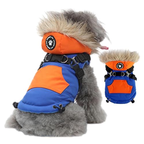 Hundemantel mit Reißverschluss, Wintermantel für Hunde - Warme Hundekleidung mit Reißverschluss | Haustierbekleidung für kaltes Wetter, Bequeme Hundemäntel für den Alltag, Spaziergänge, Hundemantel mit Reißverschluss, Wintermantel für Hunde - Warme Hundekleidung mit Reißverschluss | Haustierbekleidung für kaltes Wetter, Bequeme Hundemäntel für den Alltag, Spaziergänge, von Fulenyi