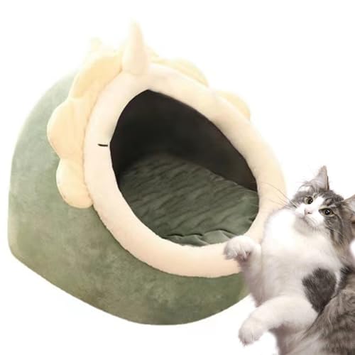 Katzenbett geschlossen | Verstecke für Katzen im Innenbereich | Haustierbett mit abnehmbarem Kissen, Hundehütte, Hundebett für Katzen und kleine Hunde Katzenbett geschlossen | Verstecke für Katzen im Innenbereich | Haustierbett mit abnehmbarem Kissen, Hundehütte, Hundebett für Katzen und kleine Hunde von Fulenyi
