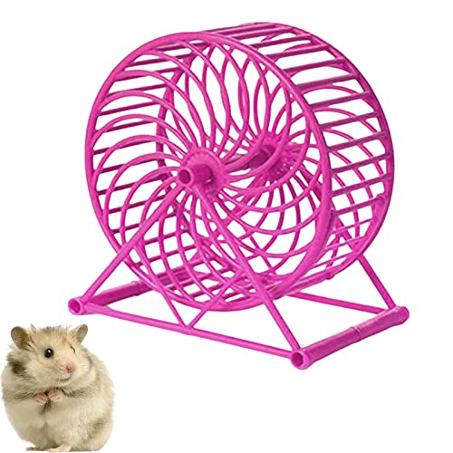 Laufrad für Ratten - Hamsterspielzeug mit Halterung, Rattenrad für Käfig - Leises, glattes, kleines Haustierspielzeug für Hamster, Mäuse und Ratten Fulenyi von Fulenyi